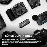 Elgato Cam Link 4K - Tarjeta de captura externa para DSLR y videocámara, ActionCam como cámara web, reunión/transmisión/grabación en 1080p60 o 4K30/4K60, fácil conexión para OBS/Zoom/Discord - HDMI a