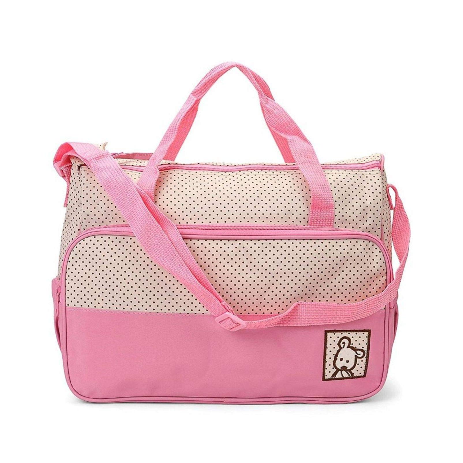 House Of Sensation4pcs Cute As Button Embroidery Baby Nappy Changing Bags Sets (Pack of 4)