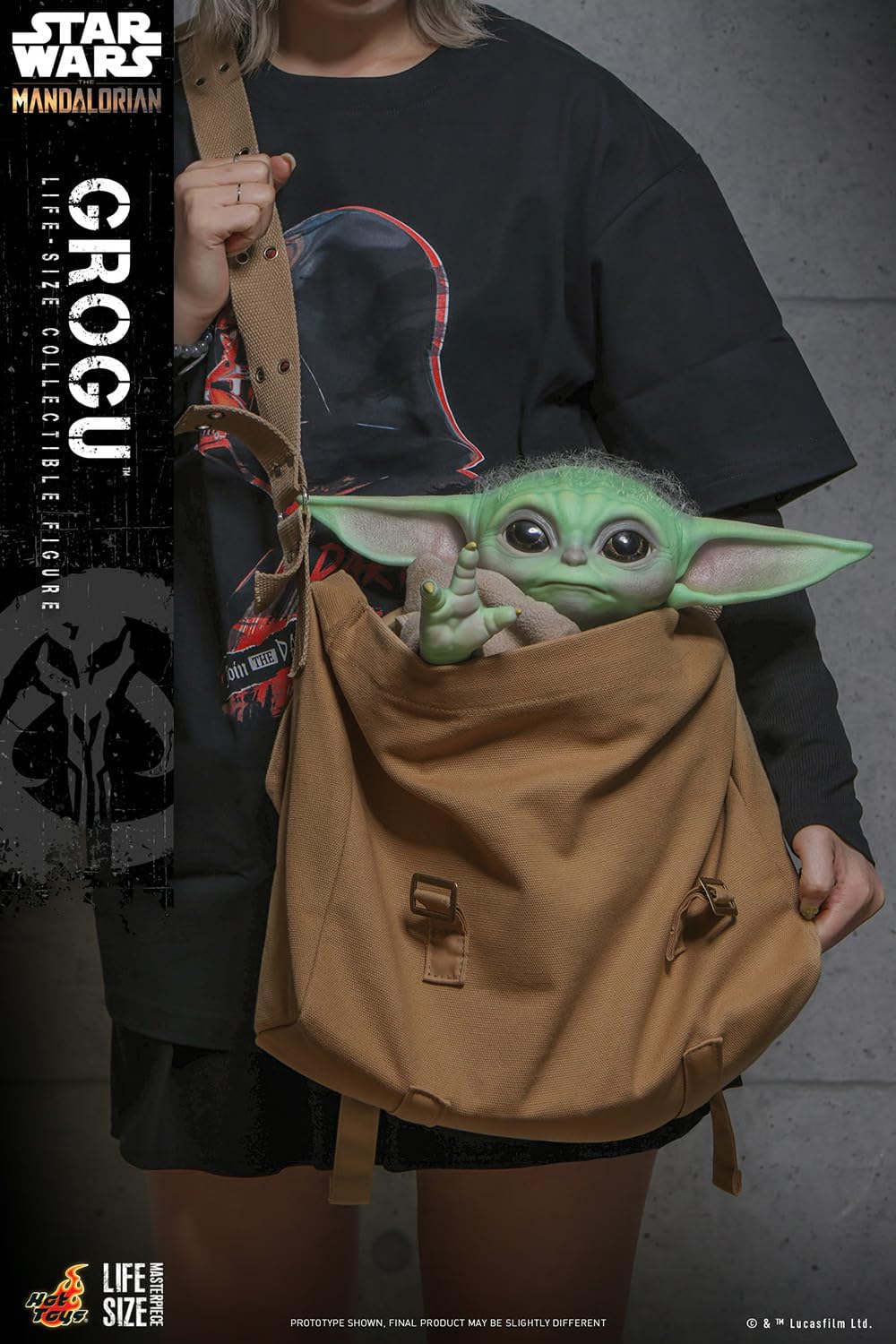 Hot Toys Star Wars: The Mandalorian Grogu (The Child) Life-Size Collectible Figure