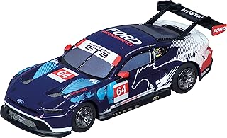 Carrera Hybrid Racing Car Ford Mustang GT3 Ford Performance, No.64 1:50 Scale Front and Rear Lights USB-C Rechargeable RC Additional Vehicle