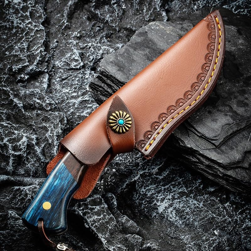 Meat Cleaver,Cleaver Knife Stainless Steel Meat Cleaver Butcher Knife Forging Kitchen Knife Boning Knife Outdoor Camping Knife Survival Knife with Sheath, LAMAJIGA5844