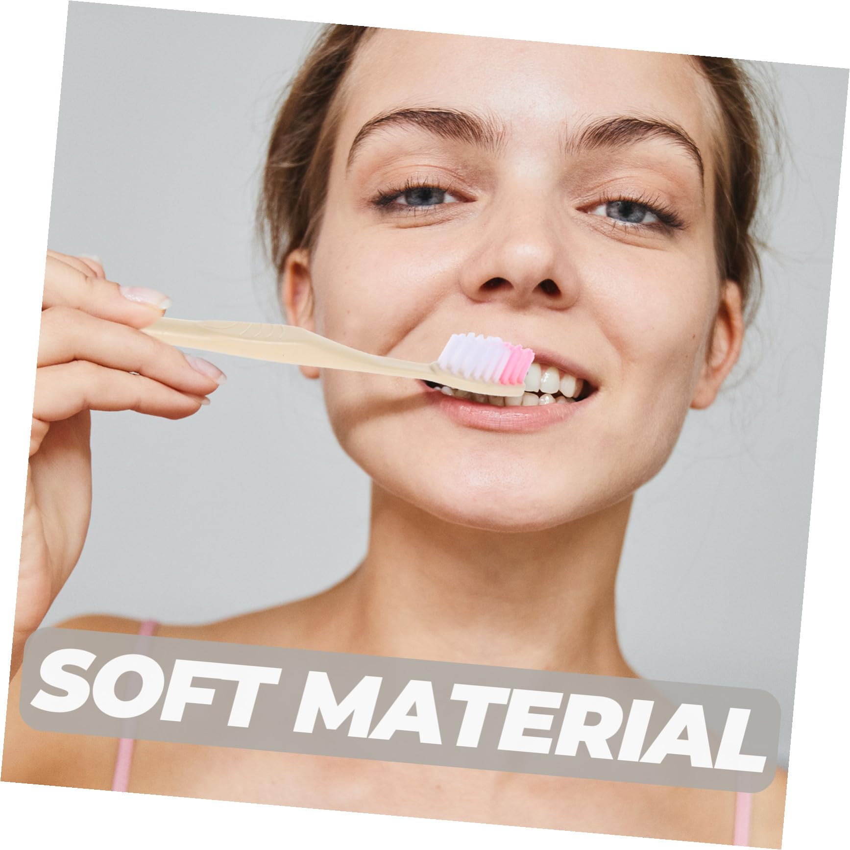 Set 100 Pezzi Spazzolini da Denti Manuali Monouso con Dentifricio Confezionati Singolarmente, Spazzolino da Viaggio Usa e Getta per Campeggio e Igiene Orale in Stile Stili multipli