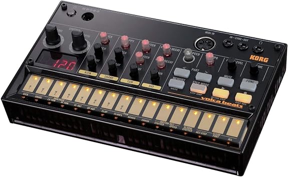Korg Volca Beats Analog Rythem Machine w/Electribe-style 16-step Sequencer and Real Analog Sounds