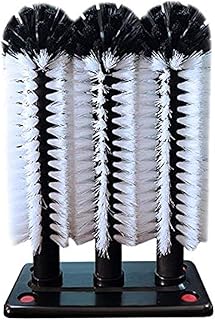 Chris.W Triple Brush Bar Glass Washer Cleaner...,