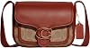 COACH Coated Canvas Signature Tabby Messenger 19, Tan Rust, Tan Rust, One Size