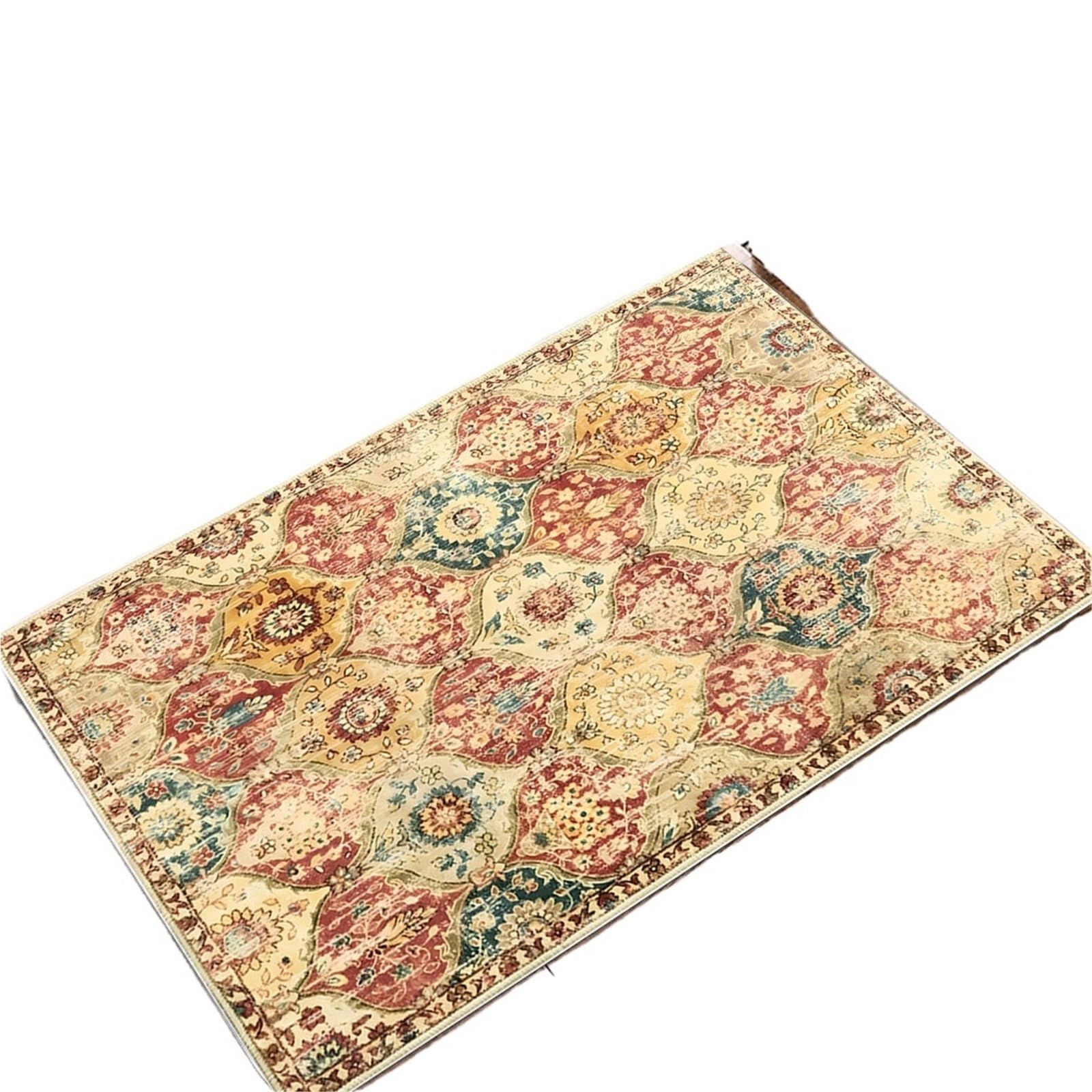 Tapis de Salon Vintage Lavable et Léger WNBFTTK 160x230cm