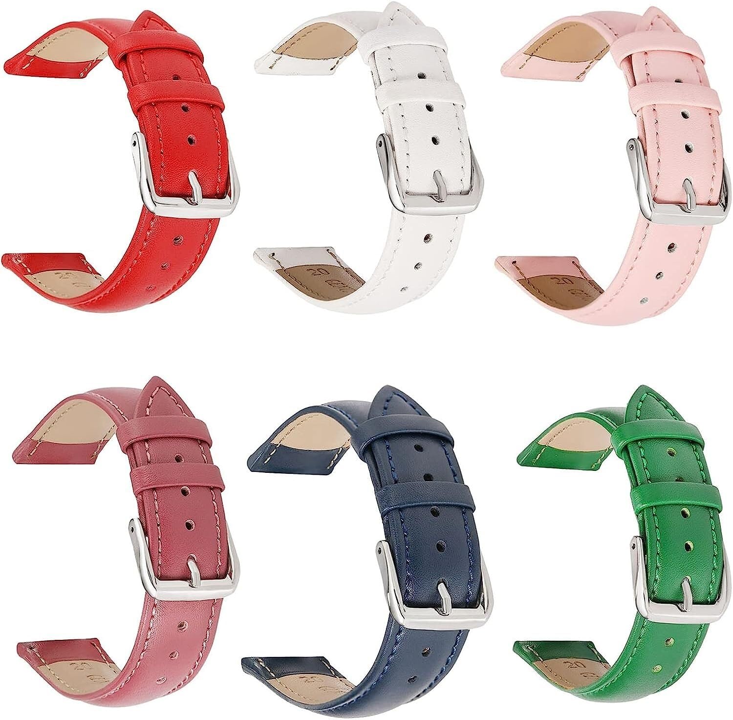 Cinturino in vera pelle intrecciata a mano da 12 mm, 14, 16, 18, 20, 22, 24, for orologi donna e uomo