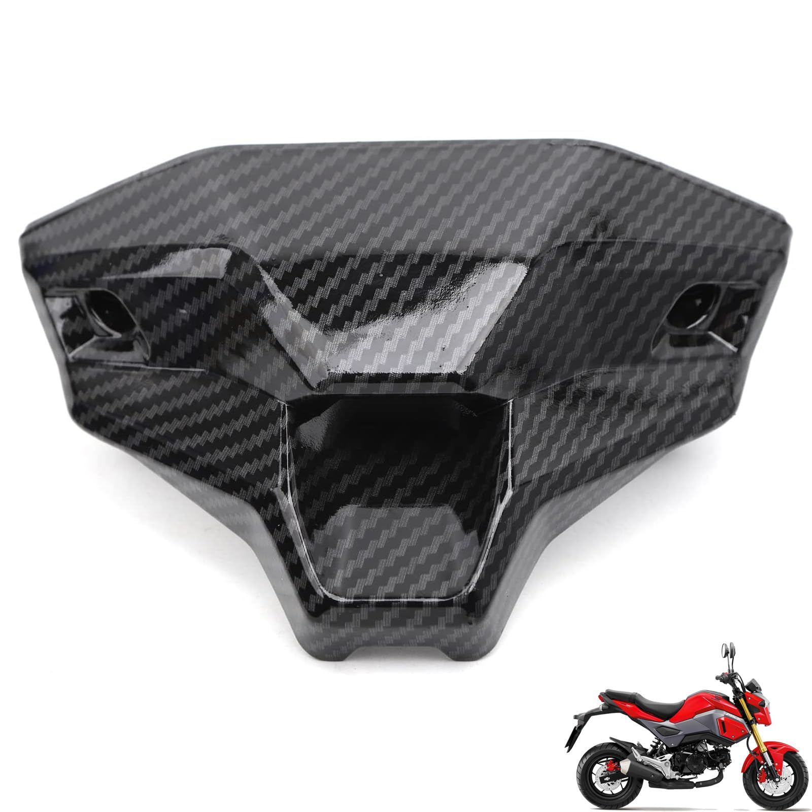 Mokuo Motorcycle Carbon Fibre Speedometer Cover Fit For Honda Grom Msx125 SF 2016-2020 Fairings Kit Parts