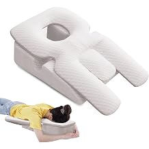 Daneey Face Down Pillow for Post-Surgery Sleeping - Tender Recovery Pillow with Breathing Holes for Bed, Eye, Retina, Nose Surgery, Massage, BBL Recovery