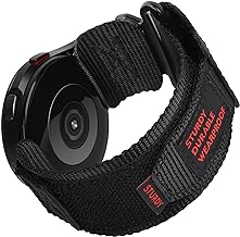 Compatible for Timex Marlin Bands, 20mm, 22mm, 24mm Quick Release Rugged Nylon Sports Strap with Woven Loop Design Compatible for Timex Expedition watch