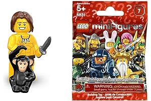 LEGO Series 7 Jungle Boy Mini Figure: Collect and Trade!