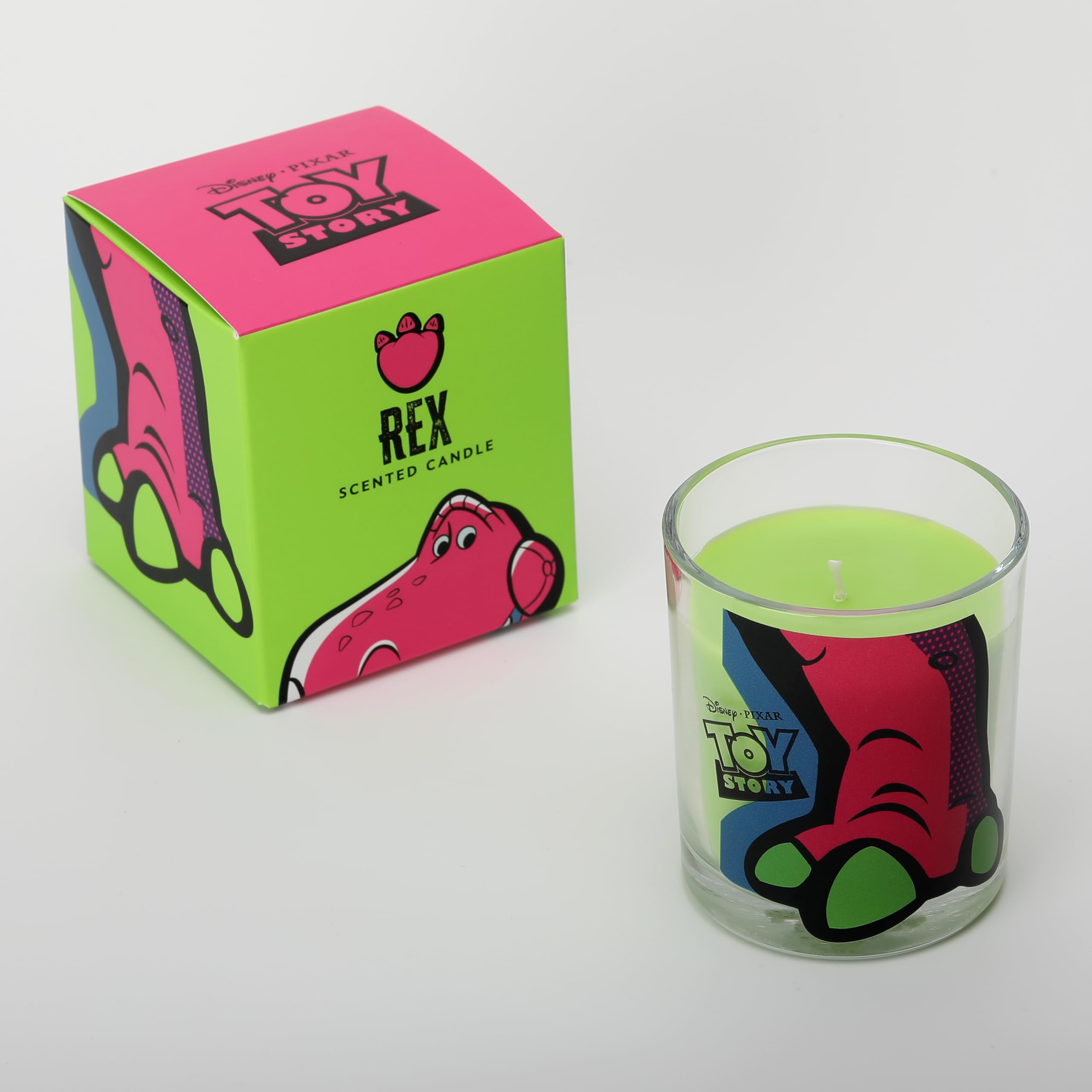 Disney Toy Story Rex Inspired Candle – Sour Apple Scent 135G (1-Wick) – DISTSC002RN-P