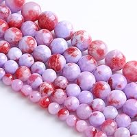 Vista 75 de 4MM 88 piezas cuentas de piedra de jade multicolor, cuentas espaciadoras sueltas para hacer joyas, pulseras, collares