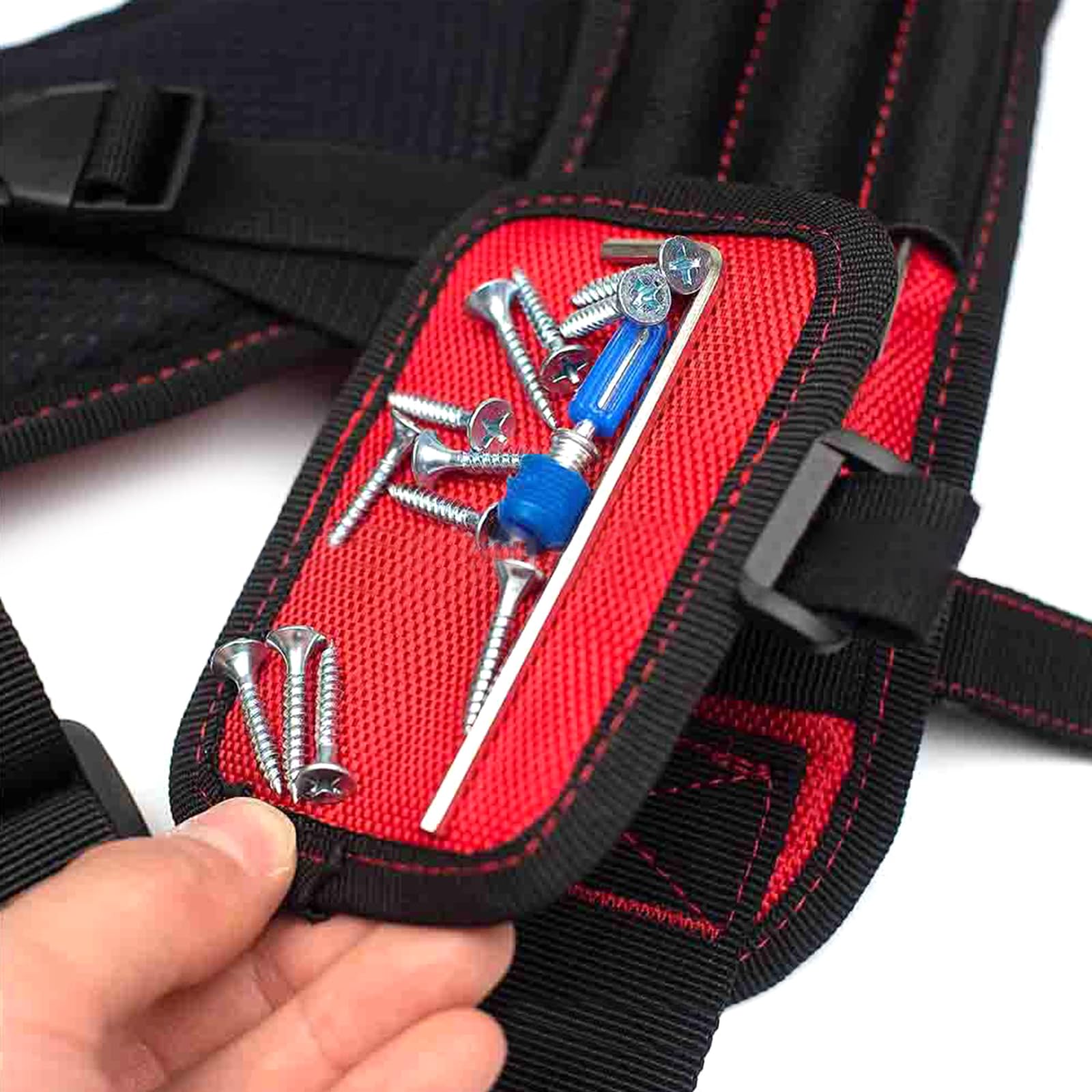 Bretelle magnetiche per cintura porta attrezzi con cinturino
