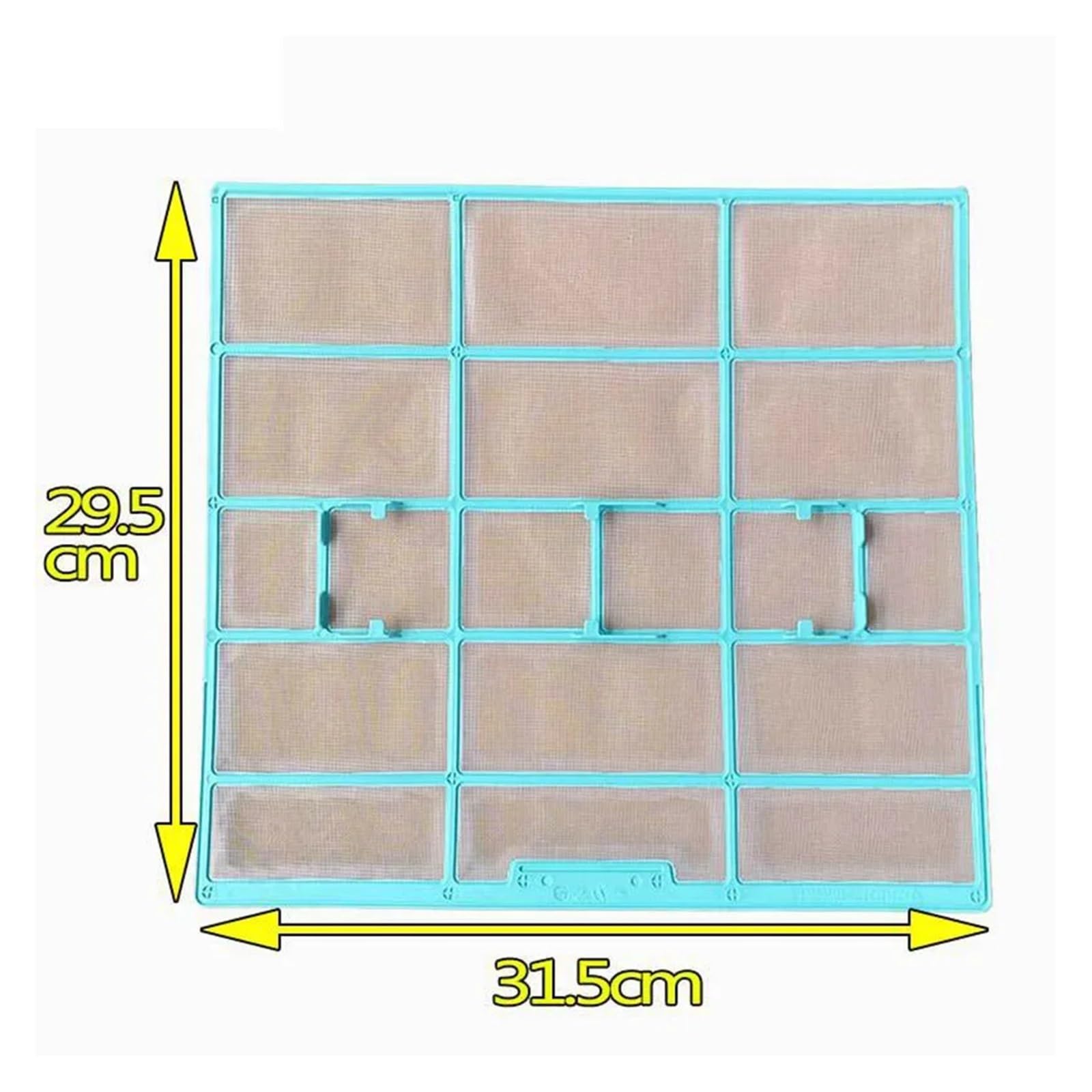 2 Pezzi, Accessorio Filtro Aria Condizionata, Compatibile Con Midea, Compatibile Con Hualing, Progettato For Prevenire L'accumulo Di Polvere(33.6x30.5cm)