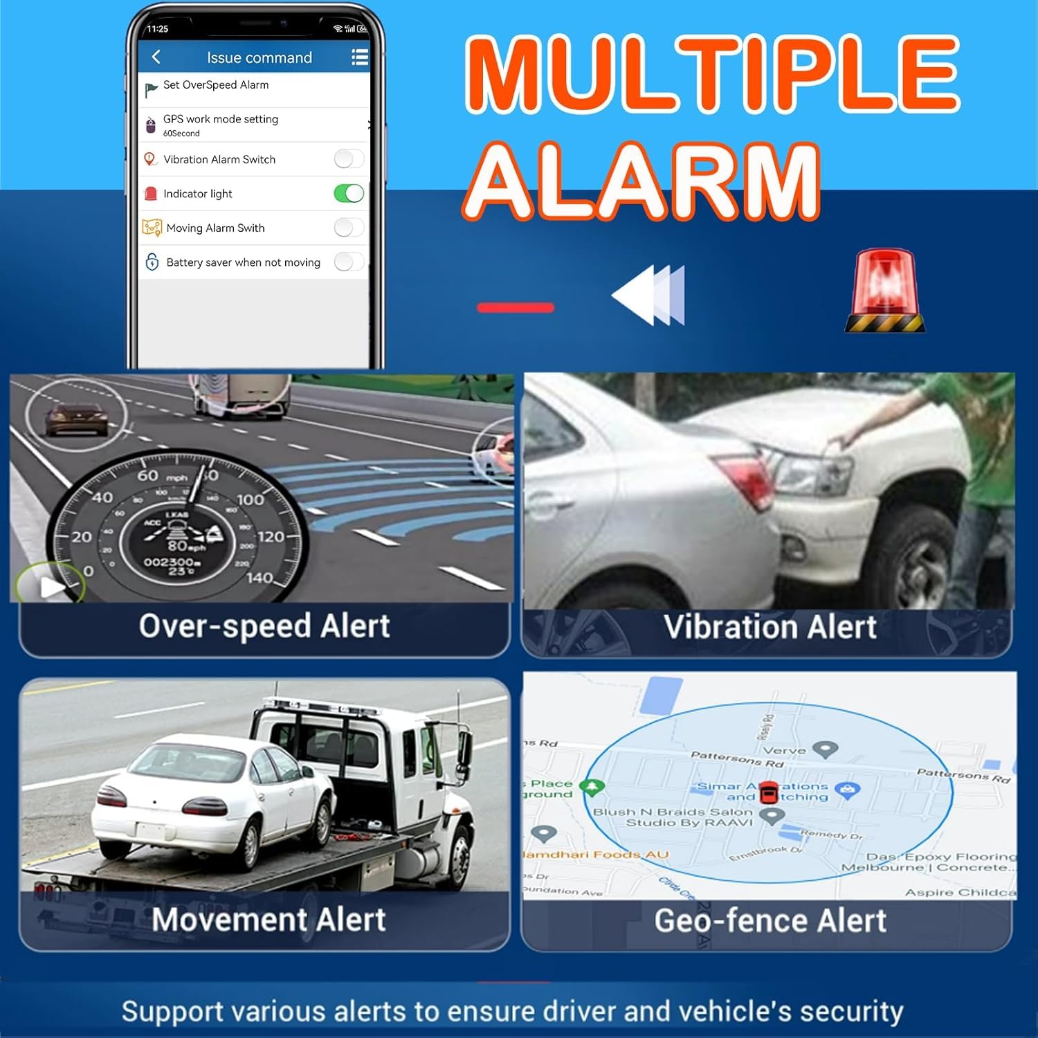 Micro Localizzatore per Auto Moto Bambini Nessuna SIM 60 Giorni di Standby GPS Tracker con APP Allarme Antifurto Tracciamento Globale in Tempo Reale GPS Tracker Nascosto Taiettoria storica Magnete