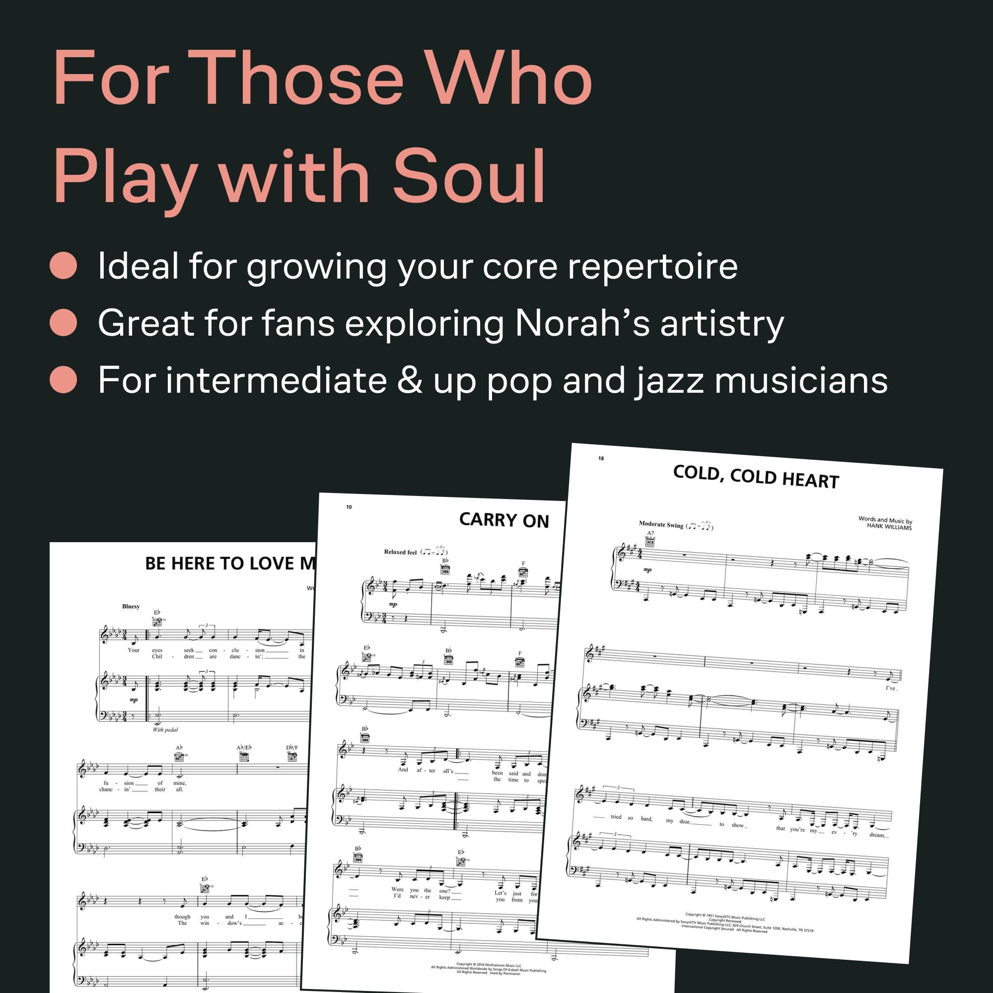 Norah Jones - Sheet Music Collection, Piano/Vocal/Guitar