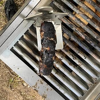 4-tlg. Wurst Grillgestelle - Lustige BBQ Helfer In Männchen-Form