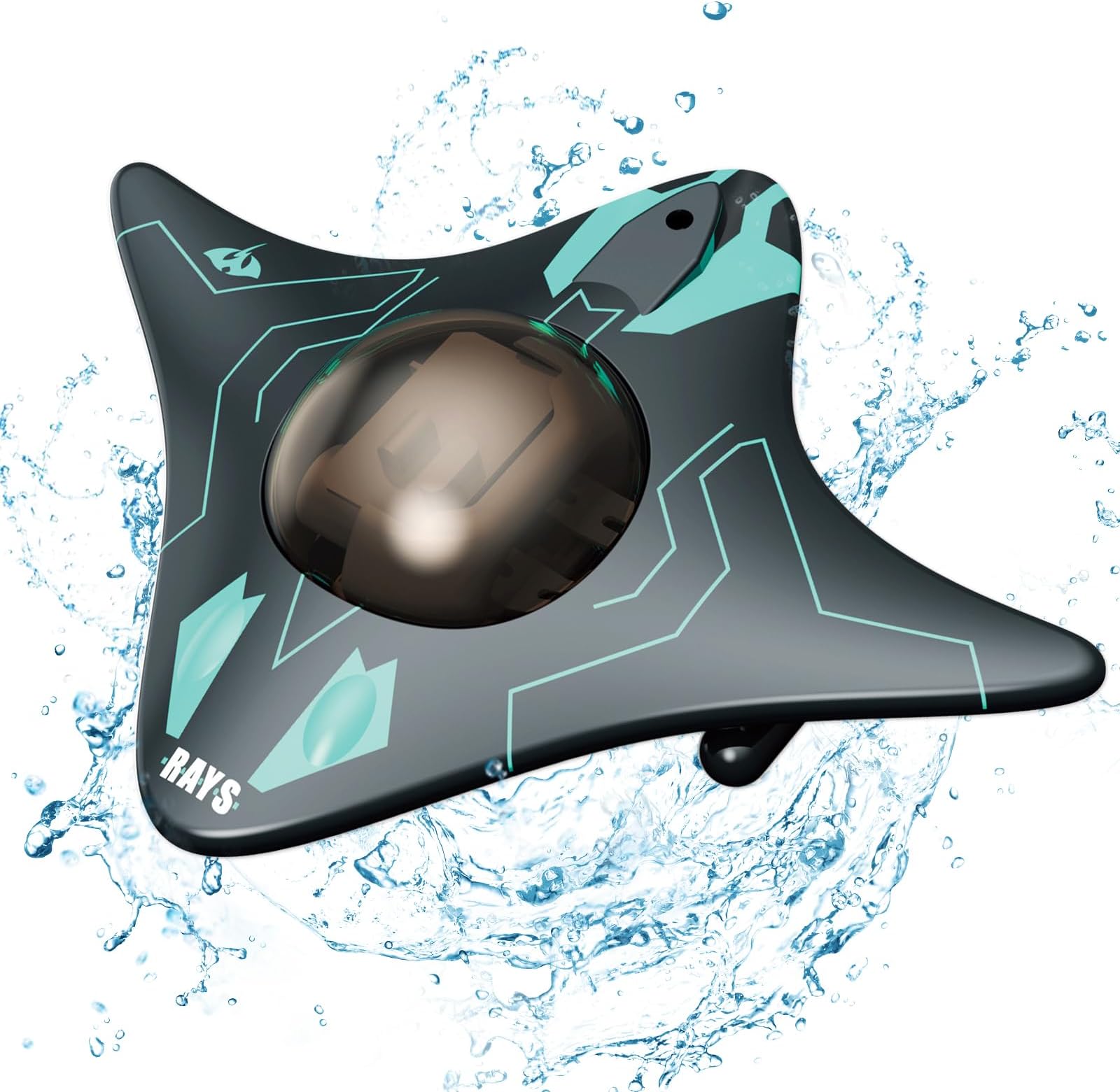 RC Boat with iOS & Android App Control, 6 CH Waterproof Remote Control Boat for Pools & Lakes Real-Time Shoot, Kids Age 8+