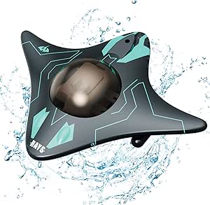 Losbenco RC Boat with iOS &amp; Android App Control, 6 CH Waterproof Remote Control Boat for Pools &amp; Lakes Real-Time Shoot, Kids Age 8+