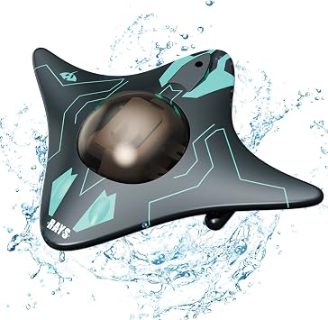 Losbenco RC Boat with Camera - 6 CH Waterproof Remote Control Boat for Pools & Lakes, App Control for iOS & Android, Real-Time Photography, Toys for Adults & Kids Ages 8+