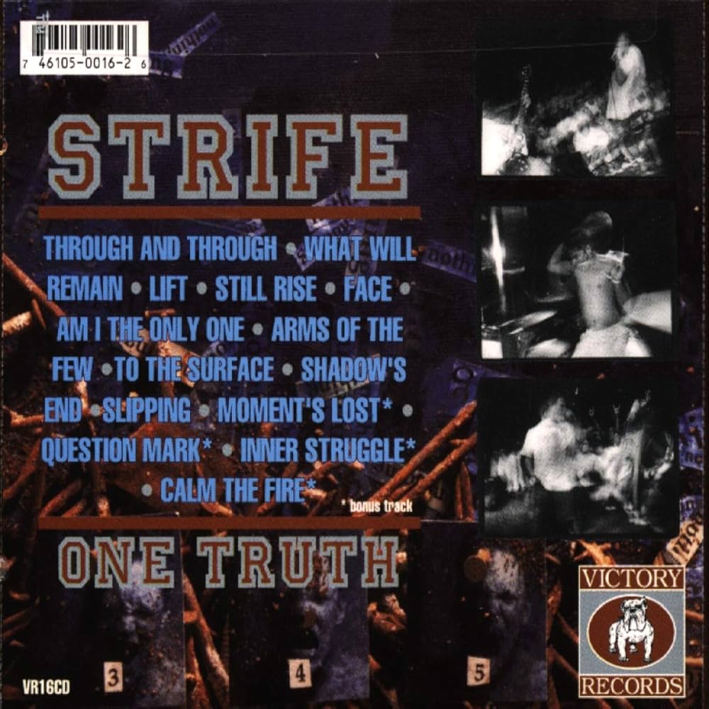 ミュージック STRIFE ONE TRUTH LIVE WINTER '95 Strife – One Truth Live – VHS (PAL, NTSC), 1996 [r5071642