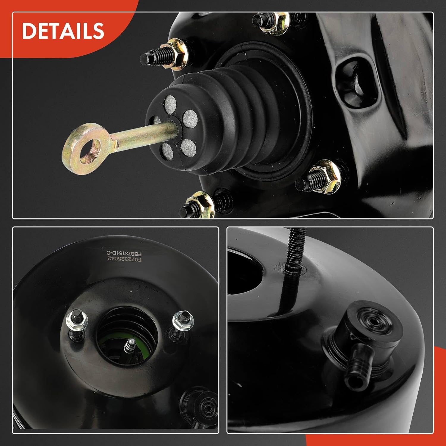 A-Premium Vacuum Power Brake Booster Compatible with Jeep Grand Cherokee 1995 1996 1997 1998 4.0L 5.2L 5.9L Without Master Cylinder