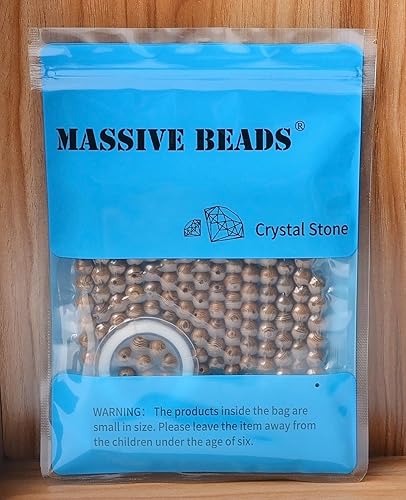 Miniatura 7 de Cuentas masivas masivas de madera natural redondas sueltas de 0.315 pulgadas para fabricación de joyas con hilo, 200 unidades (madera de ébano