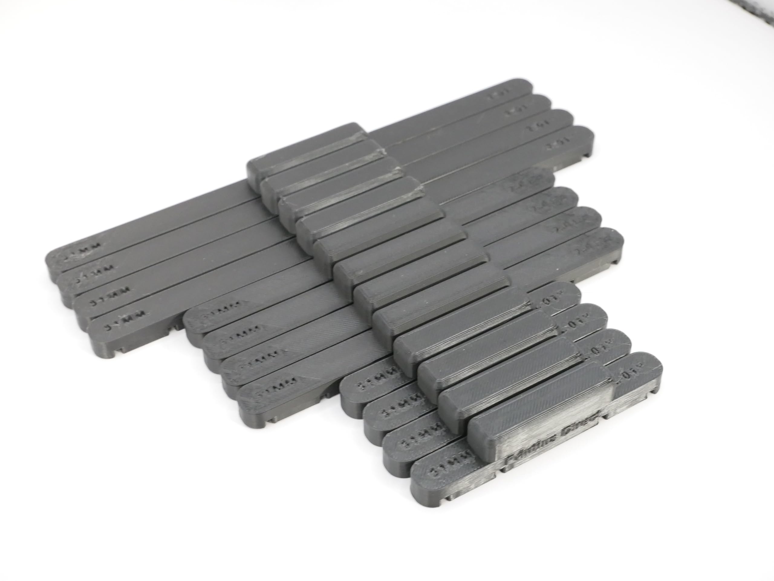 HO/OO 1:76 Model Railway Modellers pack Way Streamline Gauge Parallel/Spacer Track Tool 51mm Compatible with Hornby and Peco Pack of 12 gauges