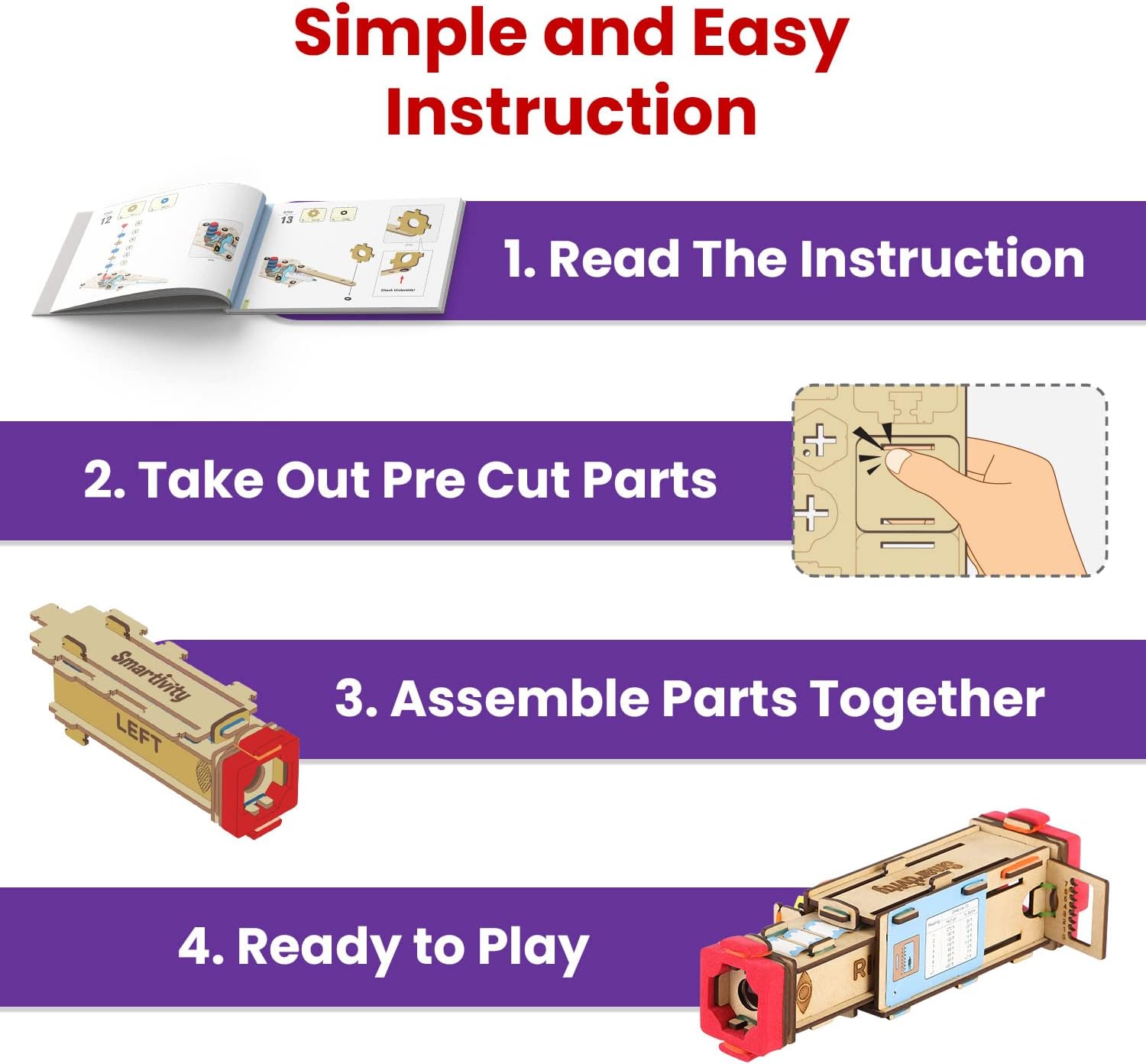Smartivity Telescope DIY STEM Projects for Kids Ages 8-12-14 Years, Measure Hight & Distance, Perfect Fun Gift Toys for Kids 8,10,12,14 Year Old Boys & Girls