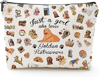 Bolsa de maquillaje para amantes de los perro...