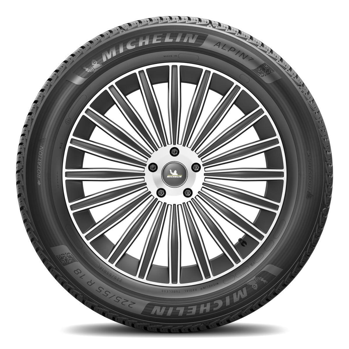 MICHELIN Alpin 7 Neumático/Invierno 205/55 R16 91H TL M+S 3PMSF