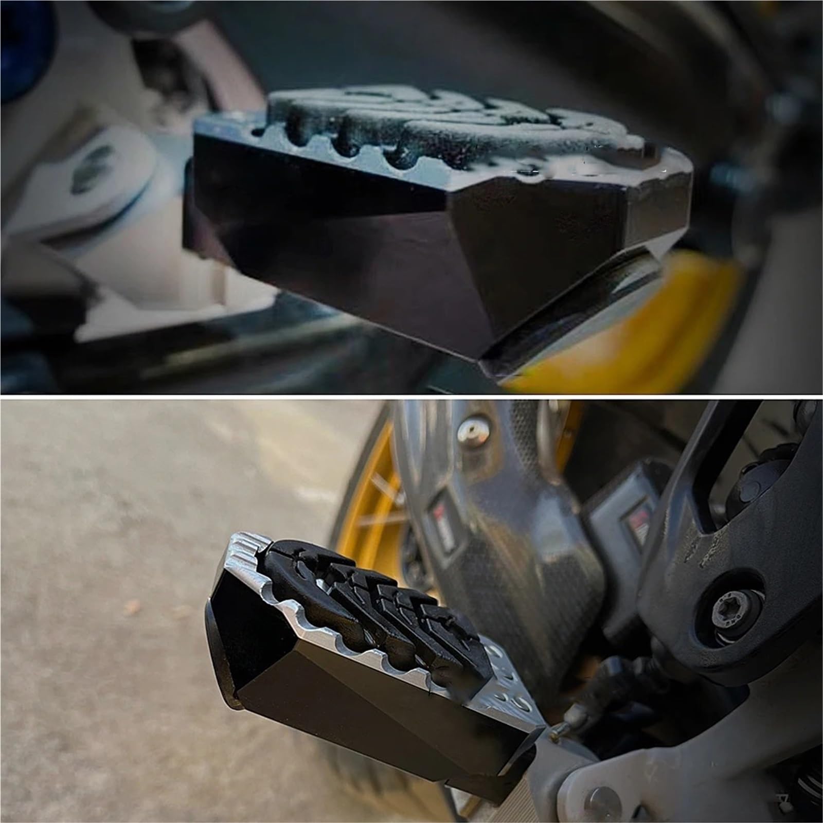 Motorrad Vorne Fußrasten Einstellbare Für BMW R 1200 GS ADV 1250 Abenteuer R1250GS R1200GS