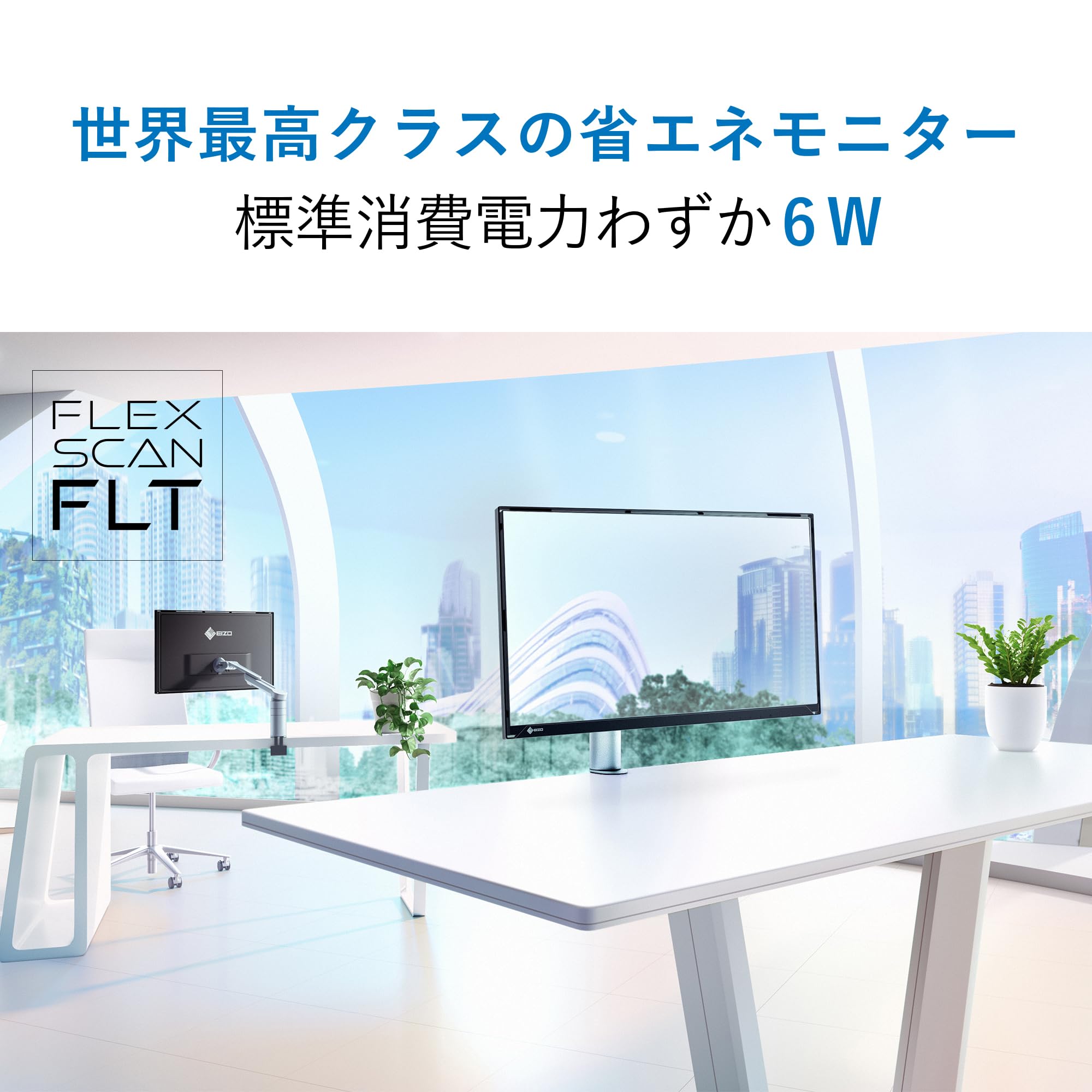 Amazon.co.jp: EIZO FlexScan FLT （23.8型モニター/1920×1080/省電力