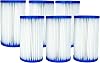 Cold Plunge Water Filter Cartridges, 20 Micron Sediment Filters, 5” Universal Fit 2.5” x 5”, Compatible with Cold Plunge Chillers & Whole Home Systems, Pack of 6