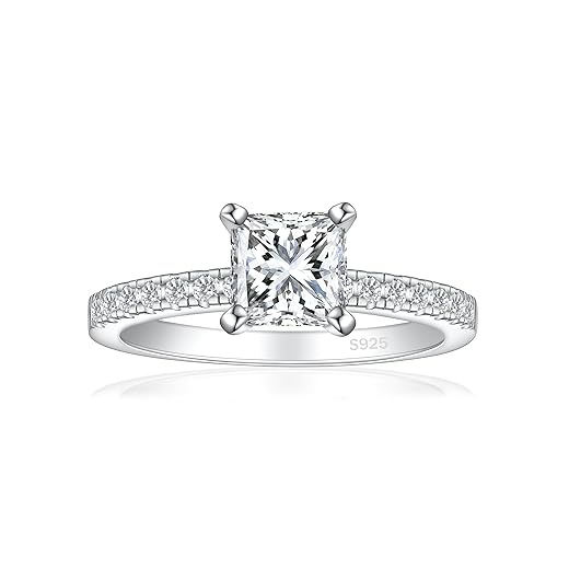 Princess Cut Solitaire Ring