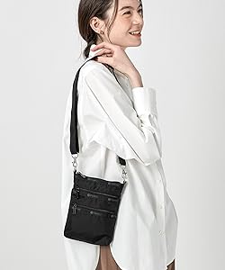 Amazon | [レスポートサック] 公式 ショルダーバッグ 3 ZIP