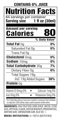 Miniatura 5 de Snappy Frosti Tropics - Mezcla de granizado de cereza silvestre, 12 galón, paquete de 6