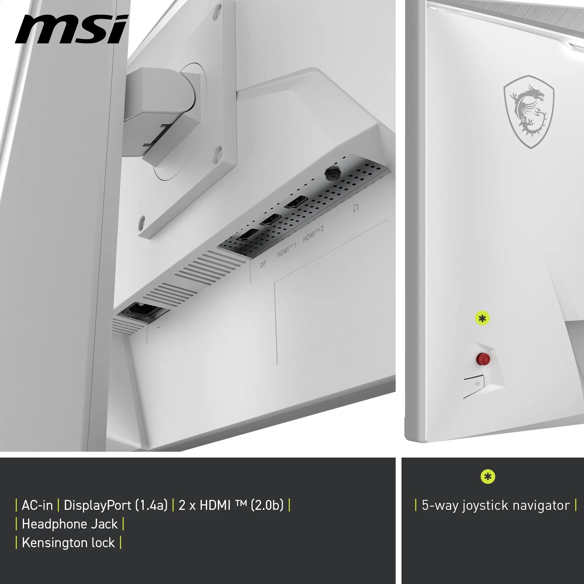 MSI MAG 274QRFW E20 Écran Gaming 27" WQHD