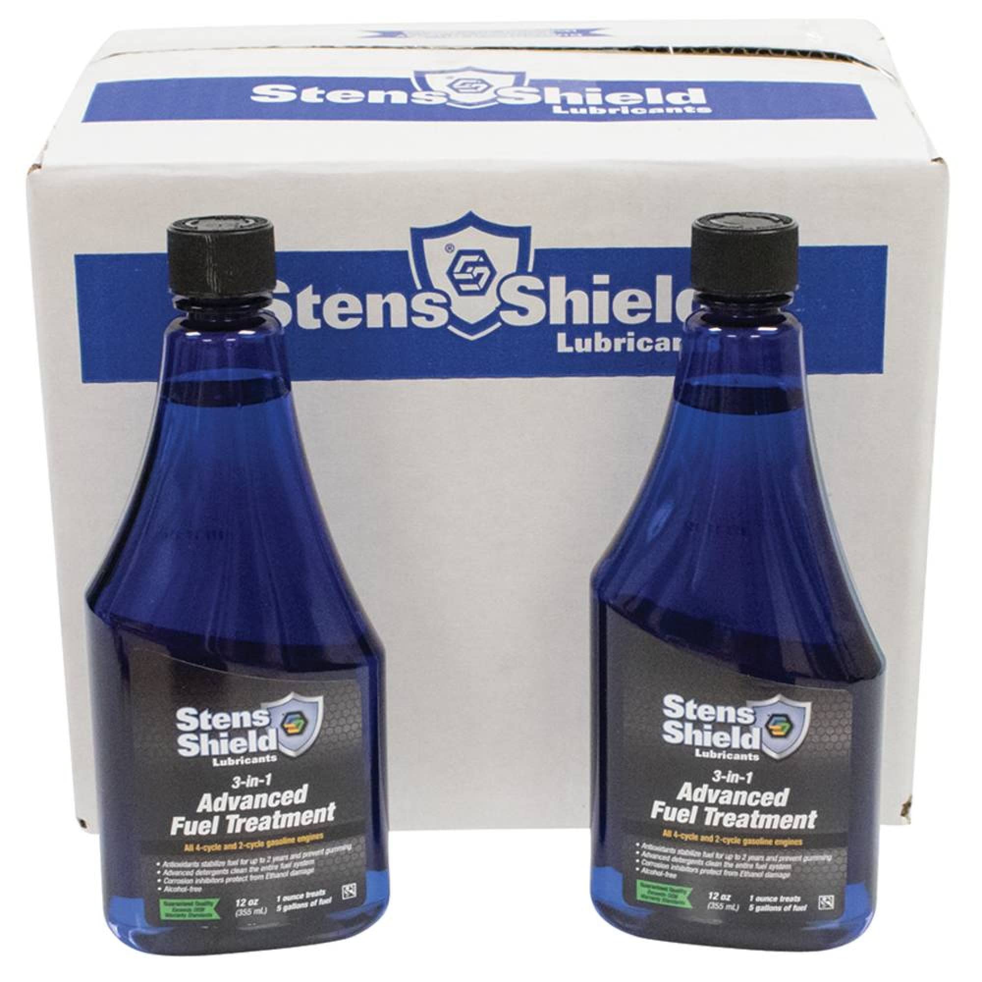 Stens 770-742 Shield 3-in-1 Advanced Fuel Treatment for Twelve 12 oz.bottles