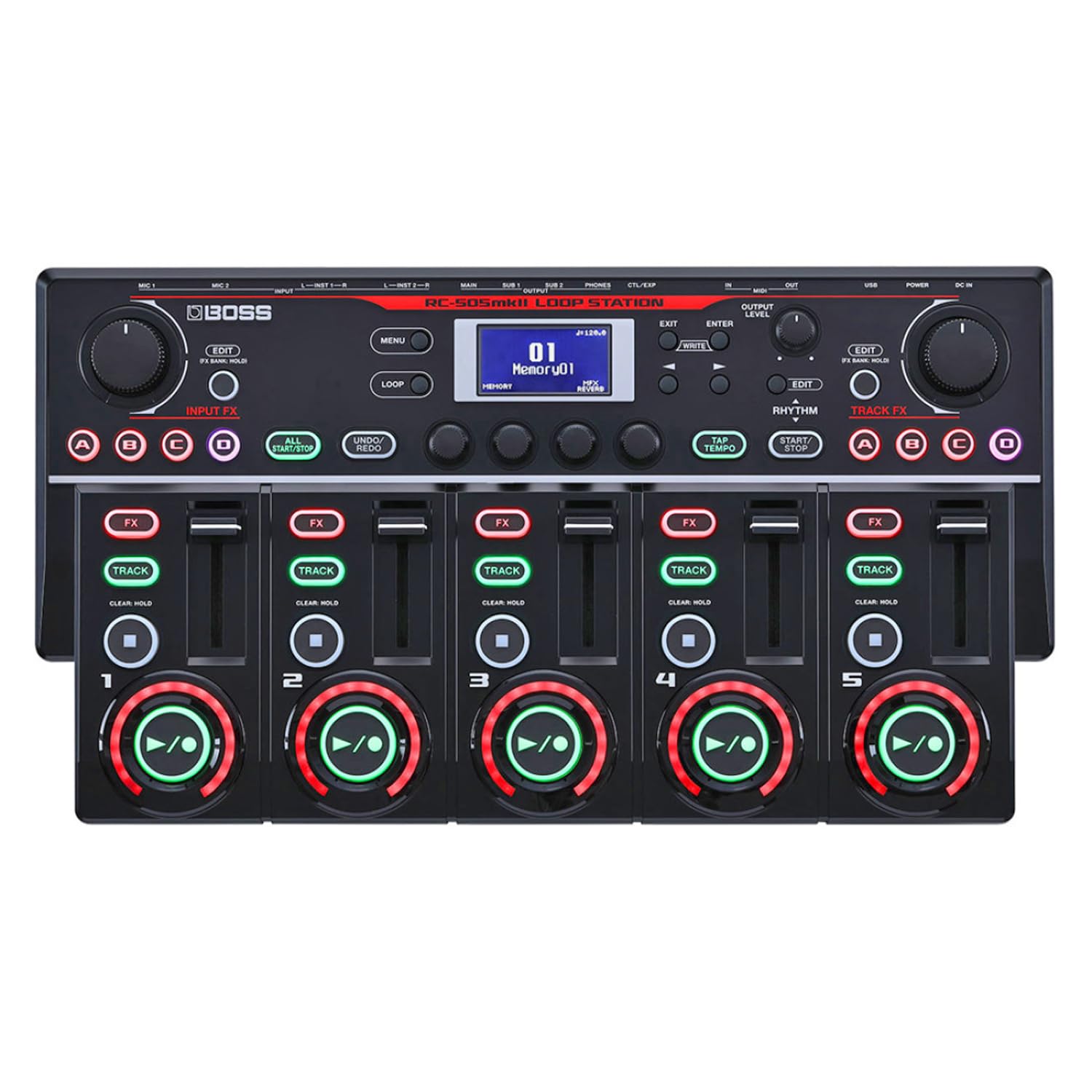 Boss RC-505 MK II Loop Station mit keepdrum Stereo Kopfhörer