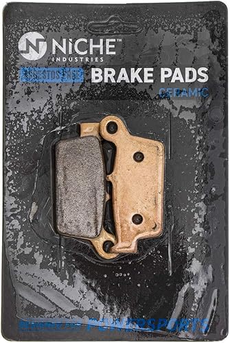 NICHE Juego de pastillas de freno para Honda XR650L CR125R CR250R Suzuki Yamaha 43105-KZ1-415 43082-1292 Trasera Cerámica disponible en Yaxa Peru