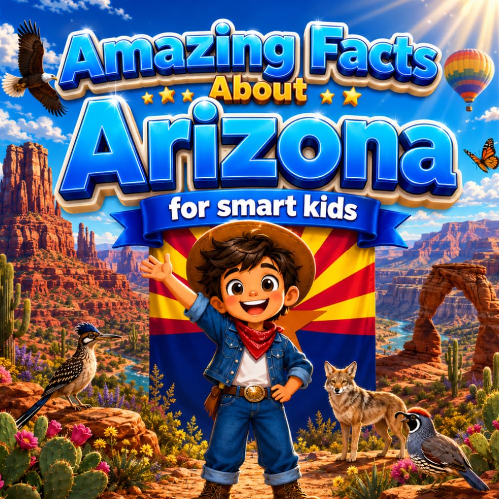 Amazing Facts About Arizona for Smart Kids: A Collection of Interesting Facts and Trivia About Arizona For Kids, Everything Young Readers Should Know ... Wildlife, Traditions, Culture, and More