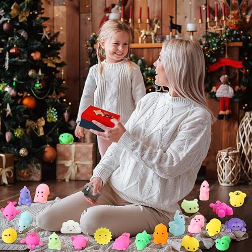 Miniatura 5 de 40 paquetes de juguetes esponjosos para niños, Kawaii Squishies, animales esponjosos para fiestas, regalos de cumpleaños, rellenos para bolsas