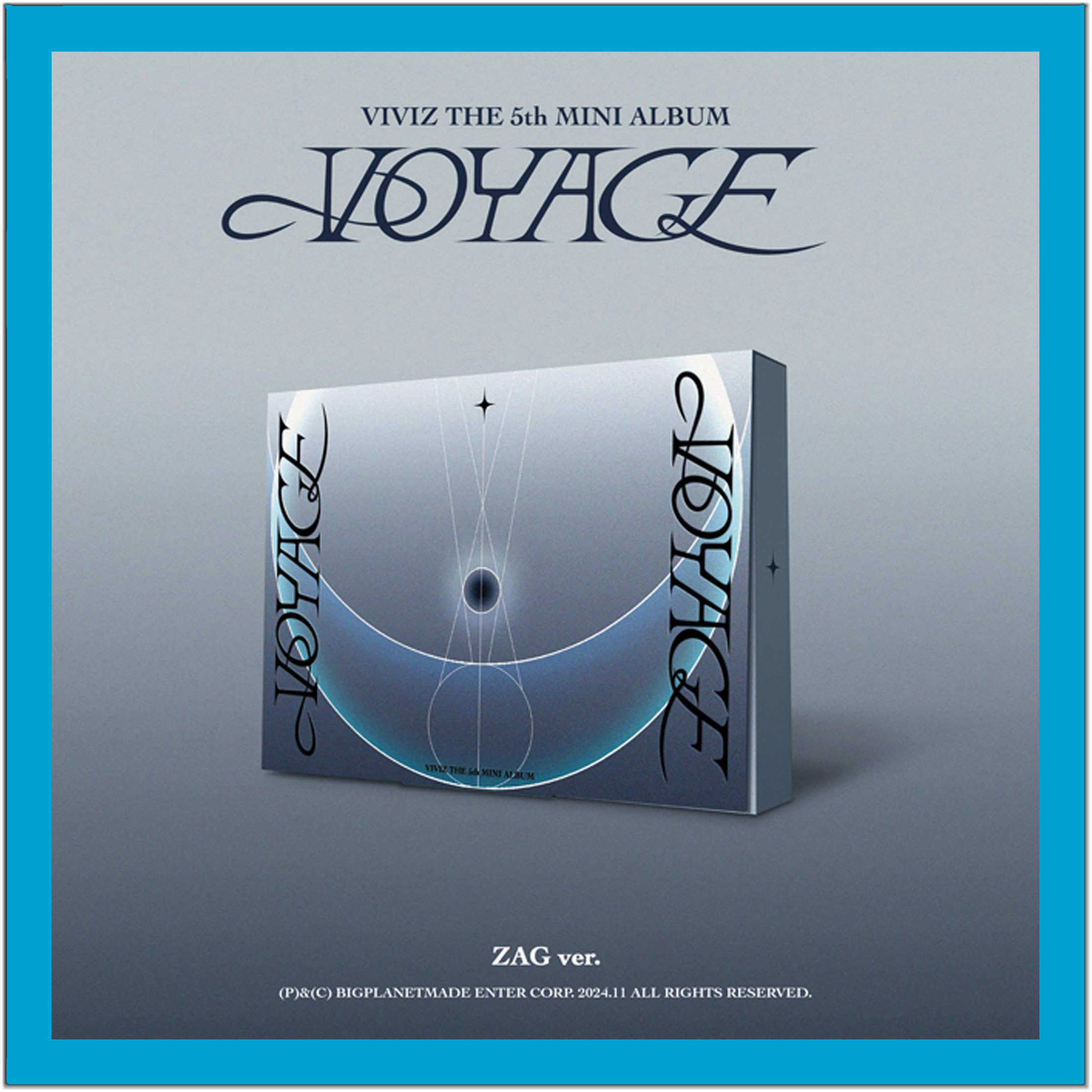 Amazon.com: VIVIZ Voyage 5th Mini Album (Photobook - ZAG Ver
