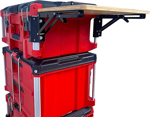 Miniatura 6 de Paquete Milwaukee, mesa de bambú plegabledesmontable. *Paquetes Milwaukee no incluidos*