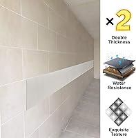 Vista 3 de Ampulla Protector de Pared de Garaje Resistente al Agua, Diseñado en Alemania (Grosor de 1/4", Blanco)
