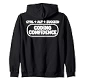 Ctrl Alt Succeed Coding Confidence Programmer Zip Hoodie