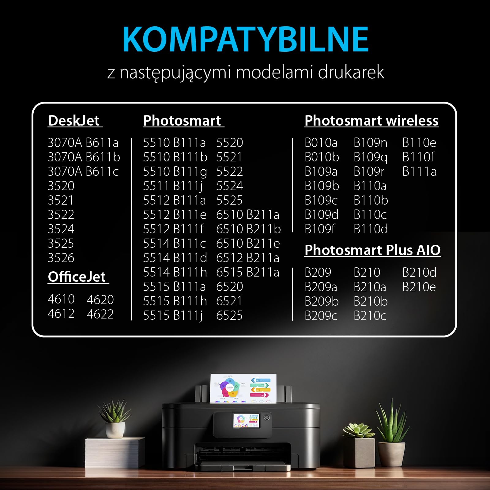 Smart Ink Kompatybilne Tusz Zamiennik do HP 364XL 364 XL Wielopak 10 sztuk (4BK & 2C/M/Y) do użytku z Photosmart 5520 5510 5524 6520 5515 OfficeJet 4620 4622 DeskJet 3520 3070a