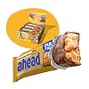 AHEAD Vegan Candy Bar - Salted Peanut Caramel - 16 x 35g - Keto Bar with Sugar Free Chocolate - Only 5g Net Carbs Per Low Carb Candy - Improved Formula